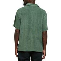 Terry Shirt Marstrand - Dedicated - Duck Green - Kurzarmhemd