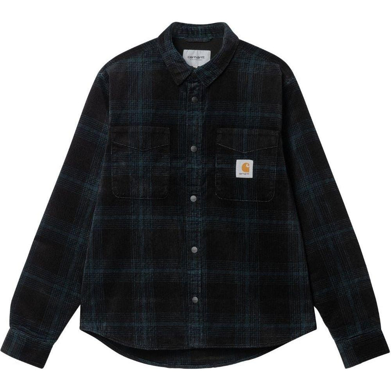 Ginnis Shirt Jac - Carhartt - Ginnis Check, Deep Teal 