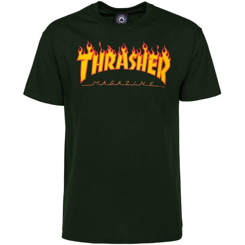 Trasher - Flame - Shirt - Herren