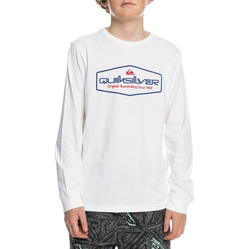 Omni Lockup LS YTH - Quiksilver - White 