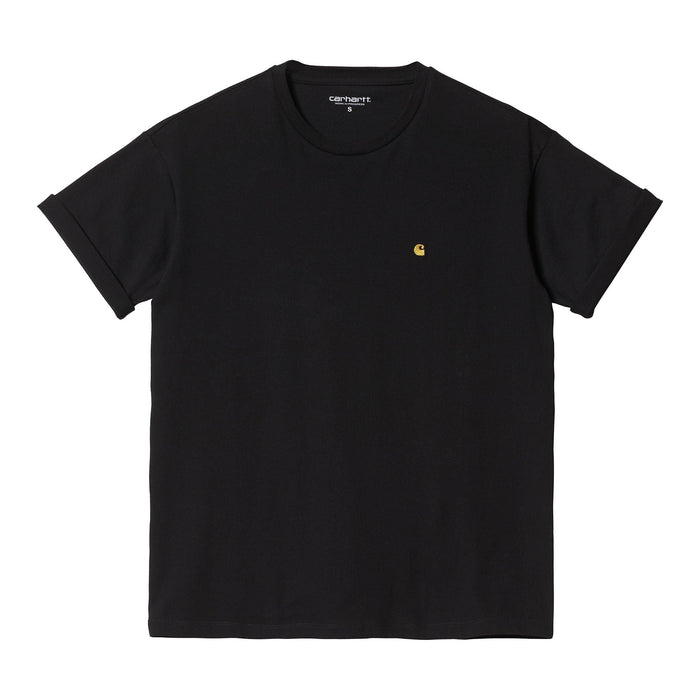 W S/S Chase T-Shirt - Carhartt WIP - BLACK/COLD - T-Shirt