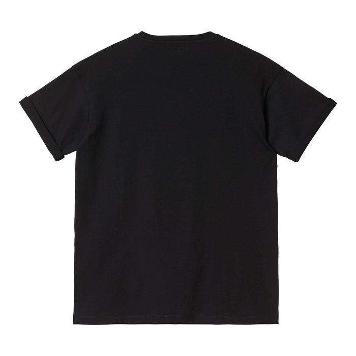 W S/S Chase T-Shirt - Carhartt WIP - BLACK/COLD - T-Shirt