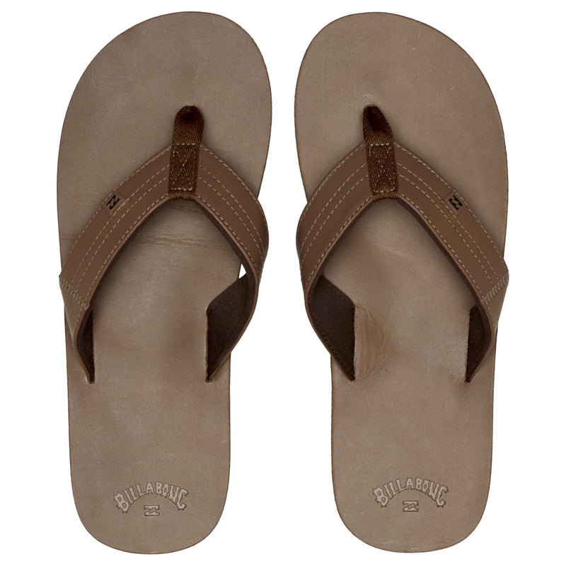 Billabong - Seaway Leather - Schuhe - Sandalen und FlipFlops - Sandalen - Flip Flop - chocolate