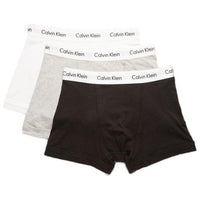 Calvin Klein - 3P Trunk - Boxer Short - Black/Grey/White