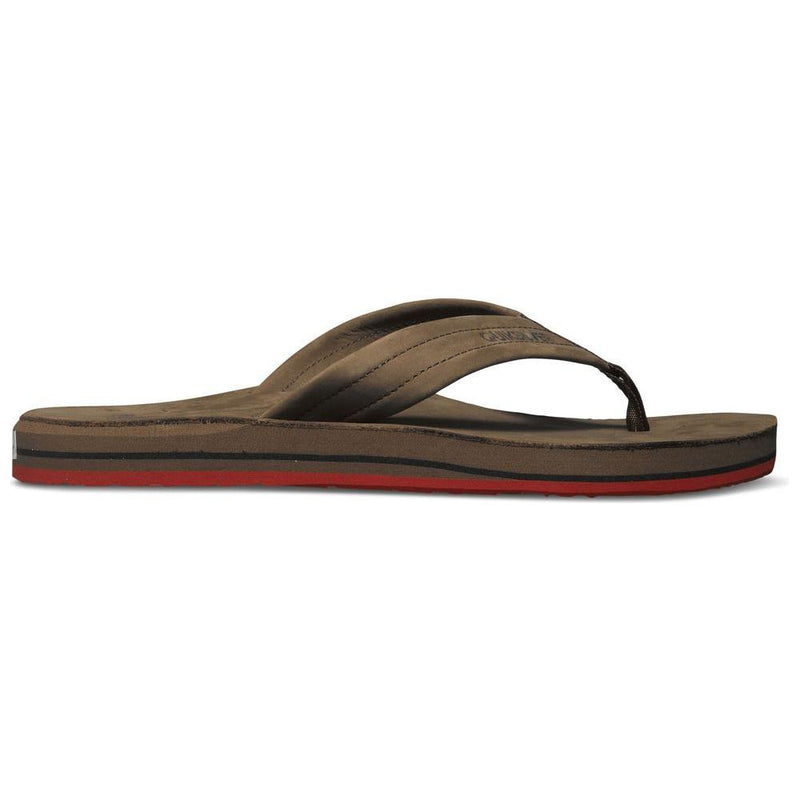 CARVER FG - Quiksilver - brown - Flip Flop 