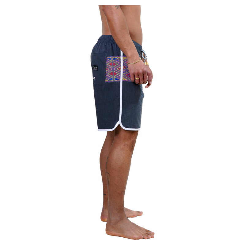 Senseiph Elastic - Phieres - Black - Boardshort