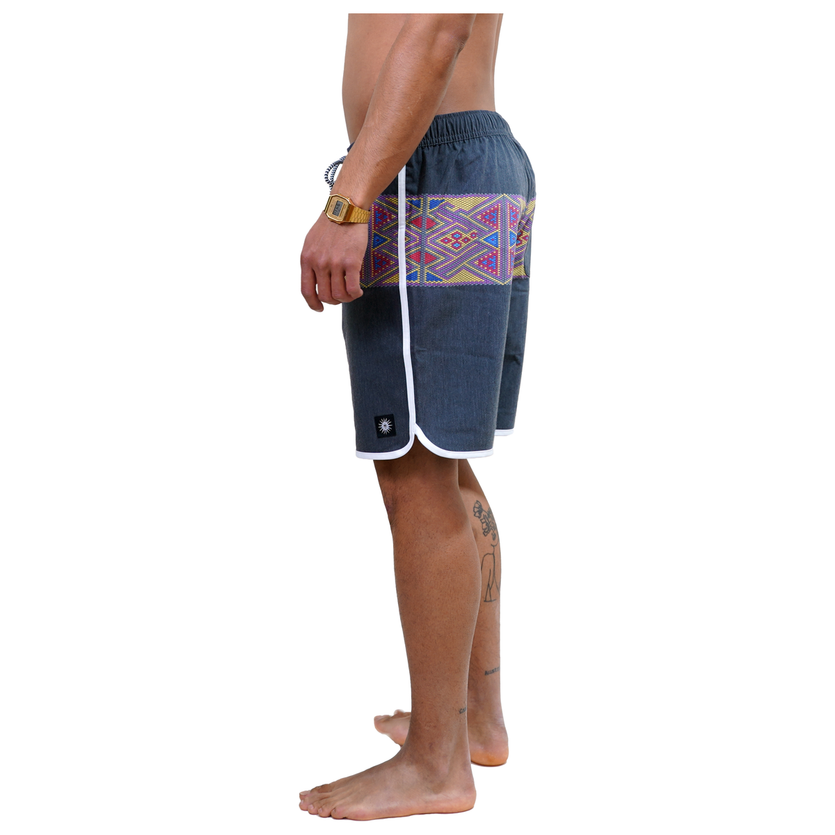 Senseiph Elastic - Phieres - Black - Boardshort