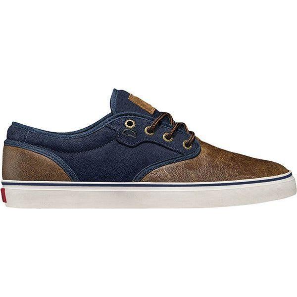 Globe - Moltey - Skateschuhe - Schuhe - Distressed Brown Navy - Globe Sneakers - Globe Shoes - Globe Motley black fg - black motley sneakers