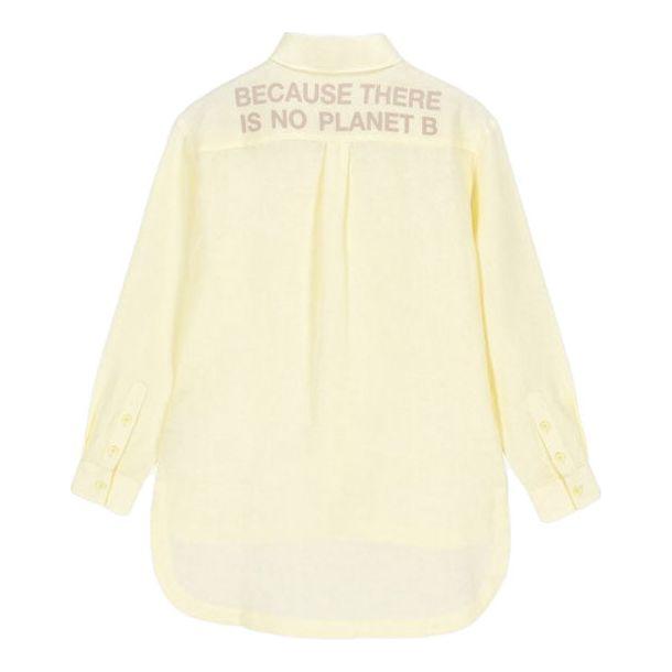 Magritte Shirt - Ecoalf - LIGHT YELLOW - Langarmhemd