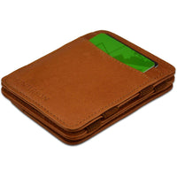 Magic Coin Wallet RFID - Hunterson - Cognac - Tech Wallet