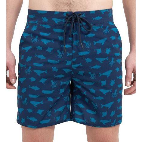 PHI PHI BOARD SHORT PRINTED THAILAN - Ecoalf - SEA PRINT - Boardshort