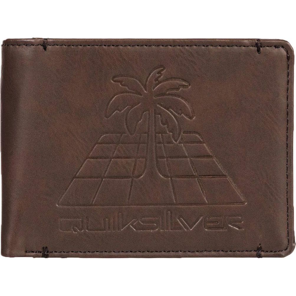 B11EMBOSSEDWALL - Quiksilver chocolate brown - PU-Geldtasche