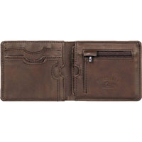 B11EMBOSSEDWALL - Quiksilver chocolate brown - PU-Geldtasche