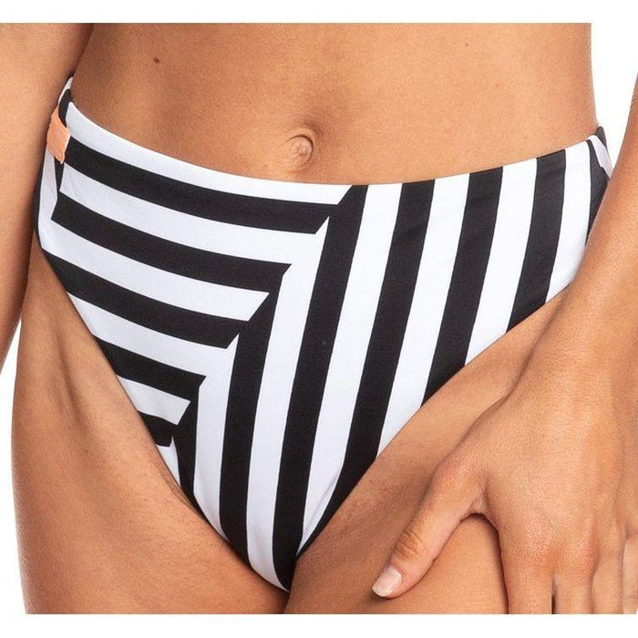 POP Surf - Roxy - true black victoria stripes sw - Bikini Hosen