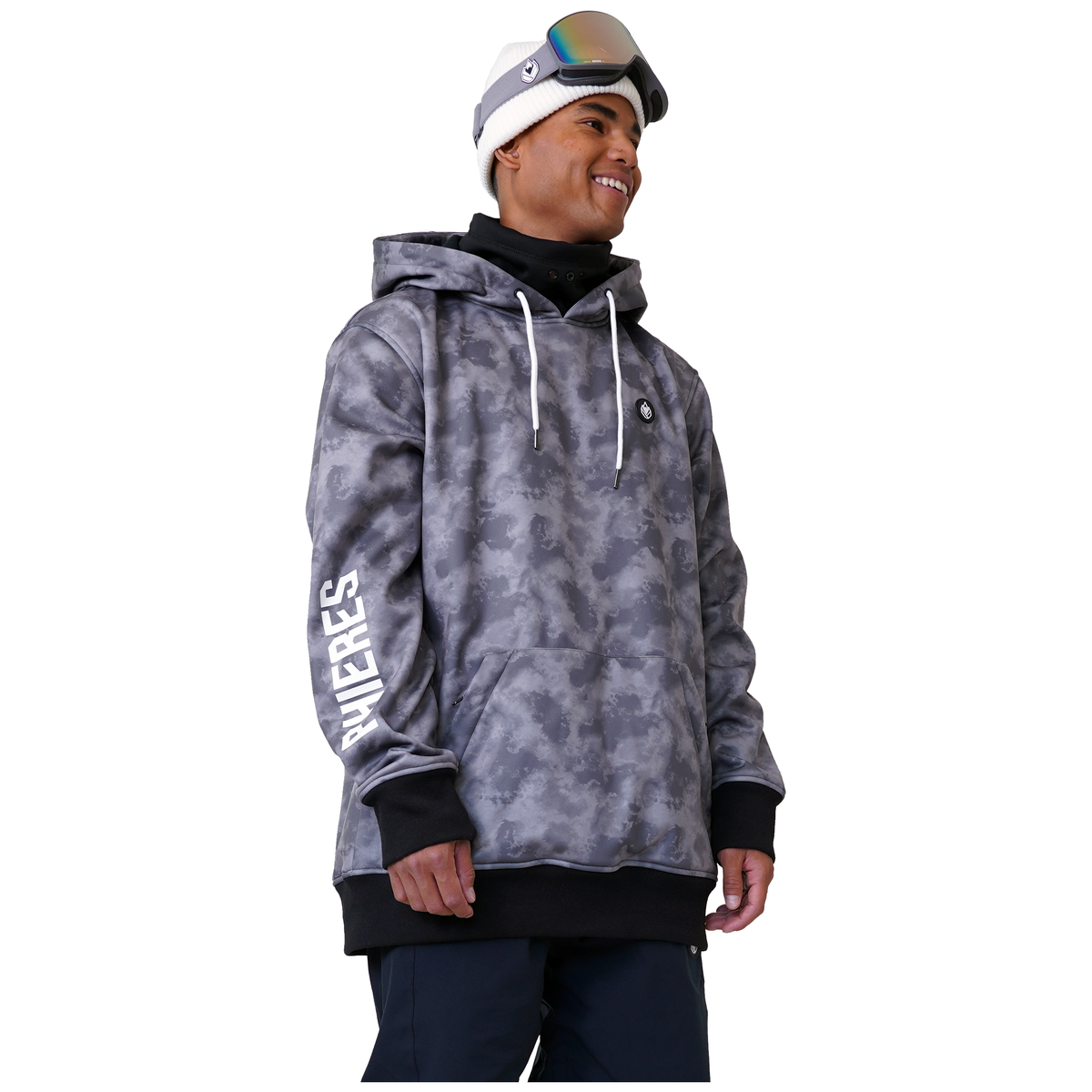 Rideableph Shred Hoodie - Phieres - TD Black - Shred Hoodie