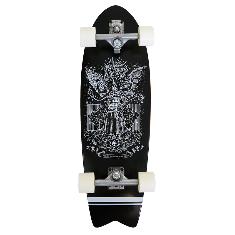 Divinityph Surfskate - Phieres - Black - Surfskate