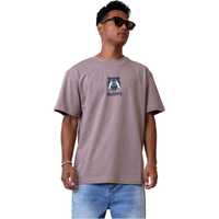 Burniph Tee - Phieres - Taupe Gray - T-Shirt