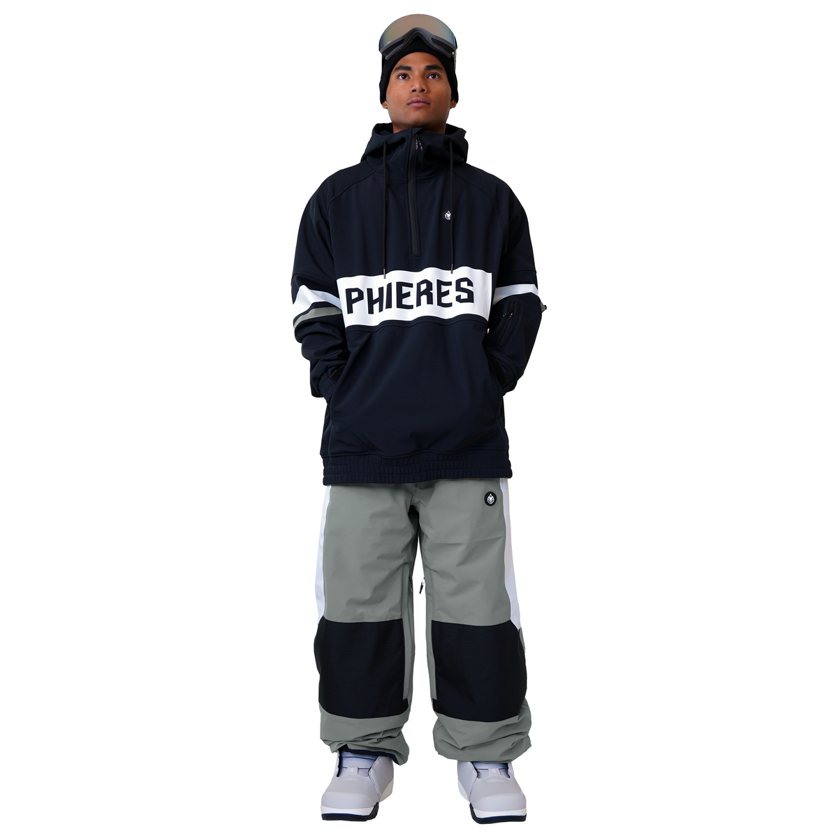 Phantiph Shred Hoodie - Phieres - Black - Shred Hoodie