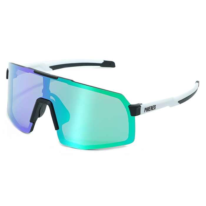 Tawonph Shield - Phieres - Black/ML Green Mirror - Sportbrille