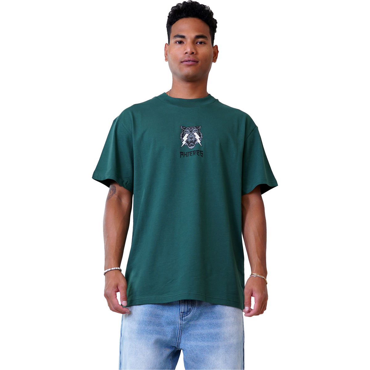 Burniph Tee - Phieres - Bistro Green - T-Shirt