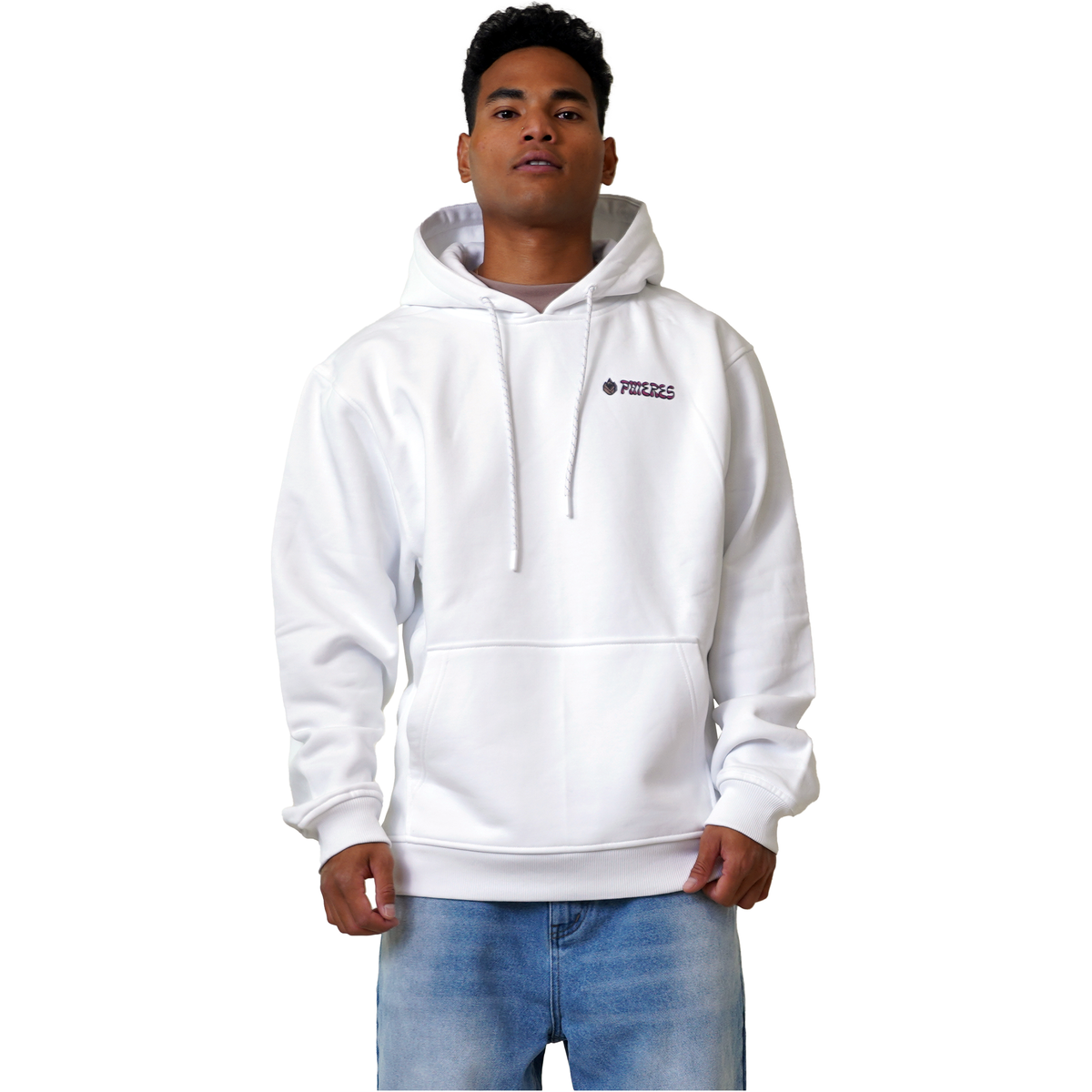 Phincent G Hood - Phieres - Bright White - Hoodie