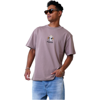 Gloriouph Tee - Phieres - Taupe Gray - T-Shirt