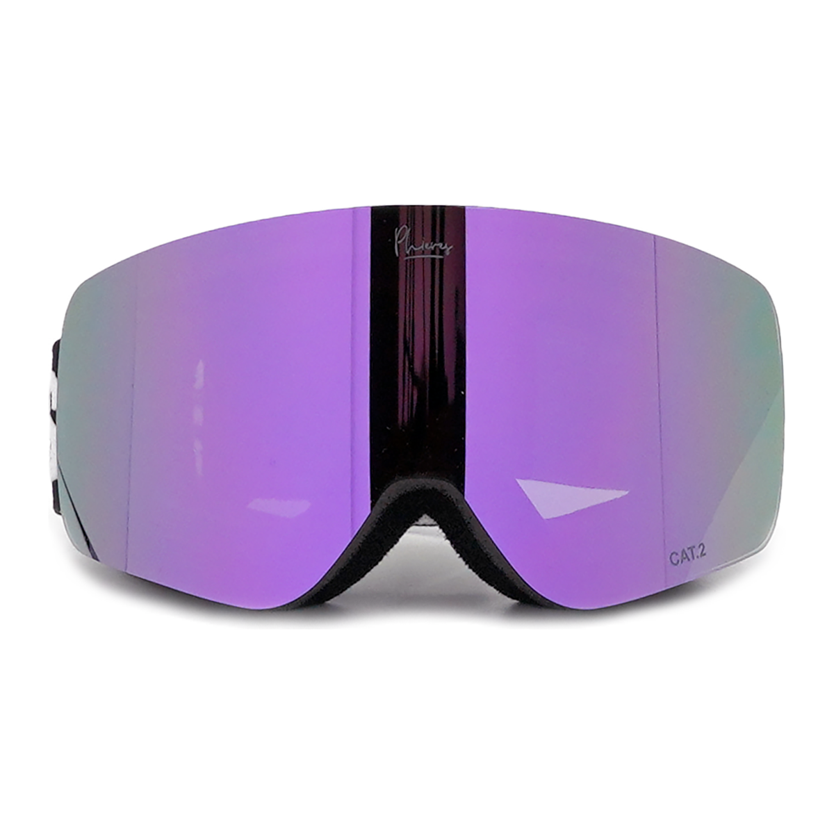 PH-3sixty - Phieres - Black Cherry Pink S2 - Snowboard Brille