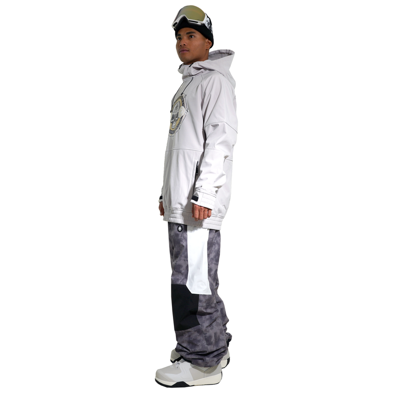 Skyrockeph Skull Shred Hoodie - Phieres - Light Grey - Shred Hoodie