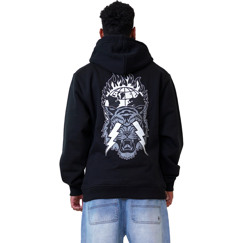 Burniph Hood - Phieres - Black - Hoodie