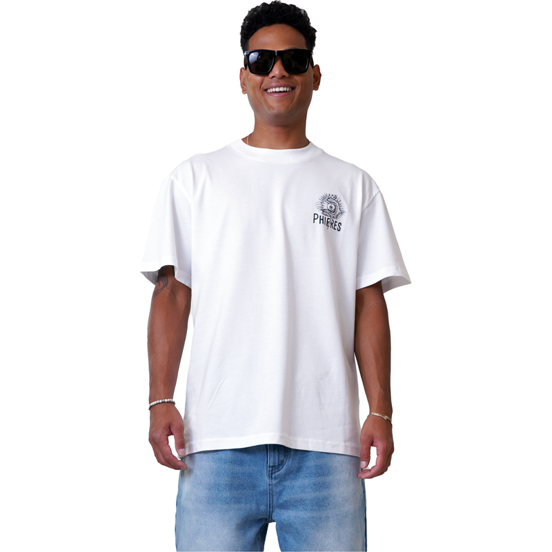 Divinityph Tee - Phieres - Bright White - T-Shirt