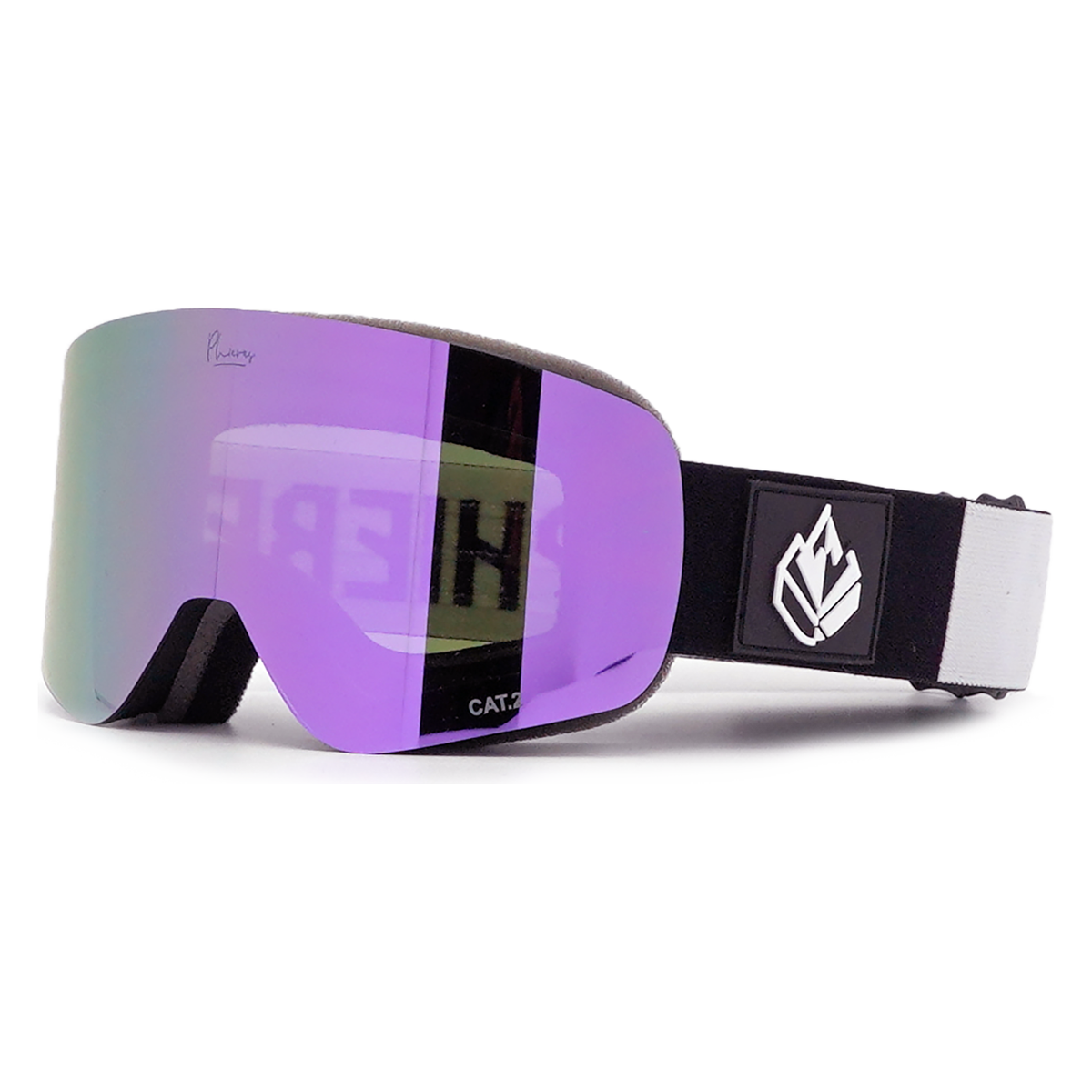 PH-3sixty - Phieres - Black Cherry Pink S2 - Snowboard Brille