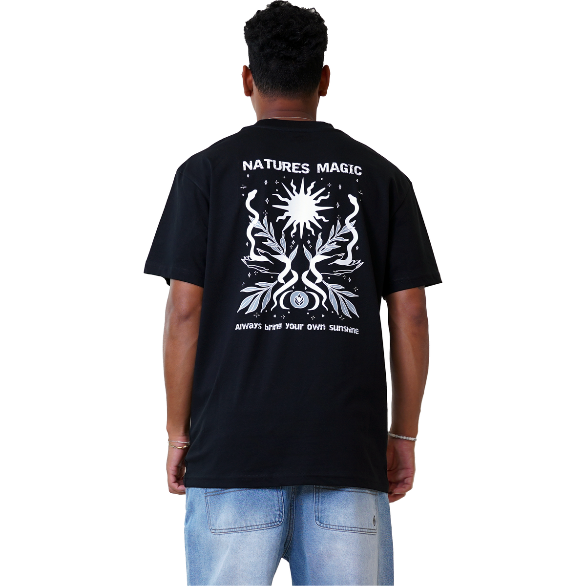 Natureph Sun - Phieres - Black - T-Shirt