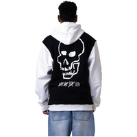 P Since 19 Hood - Phieres - Black White - Zip Hoodie