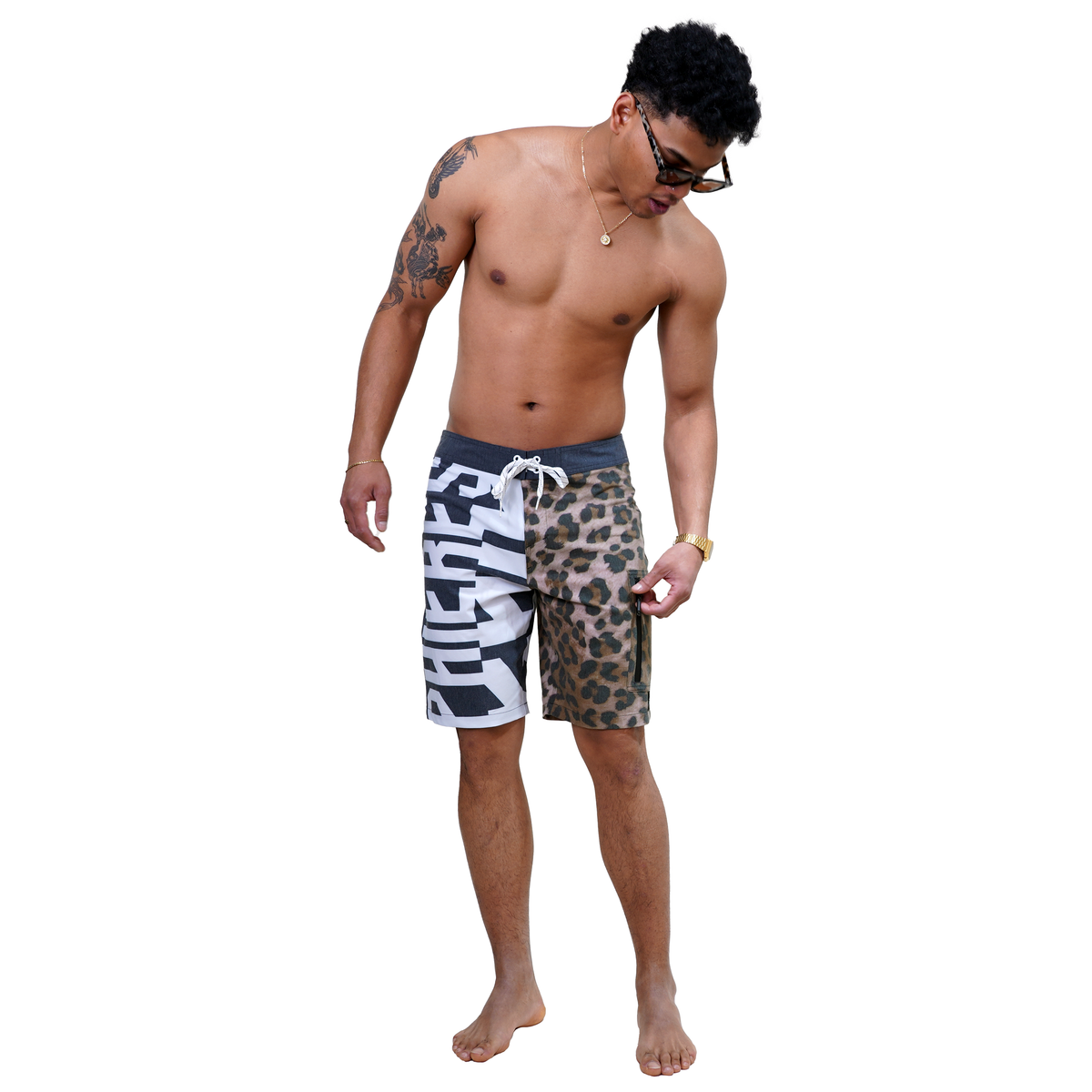 Triphin Team - Phieres - Black Leo - Boardshort