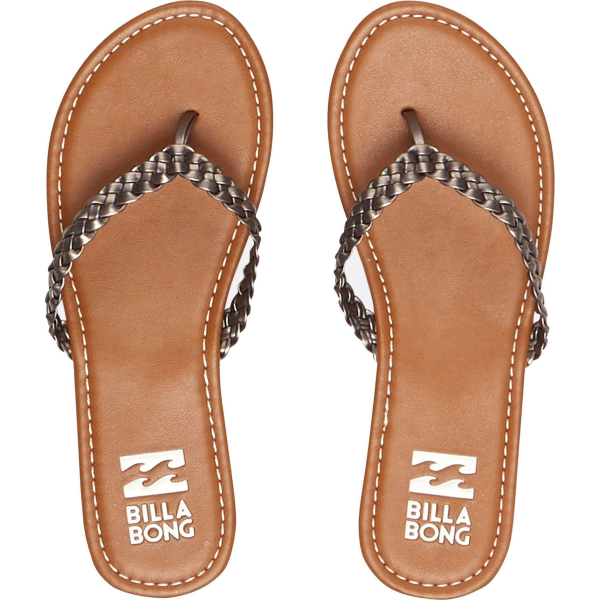 Billabong - Beach Braid - Schuhe  -  Sandalen/FlipFlops  -  Flip Flops - Pewter