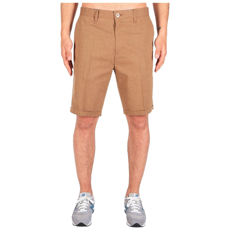 Golfer Chambray Short - Iriedaily - caramel 