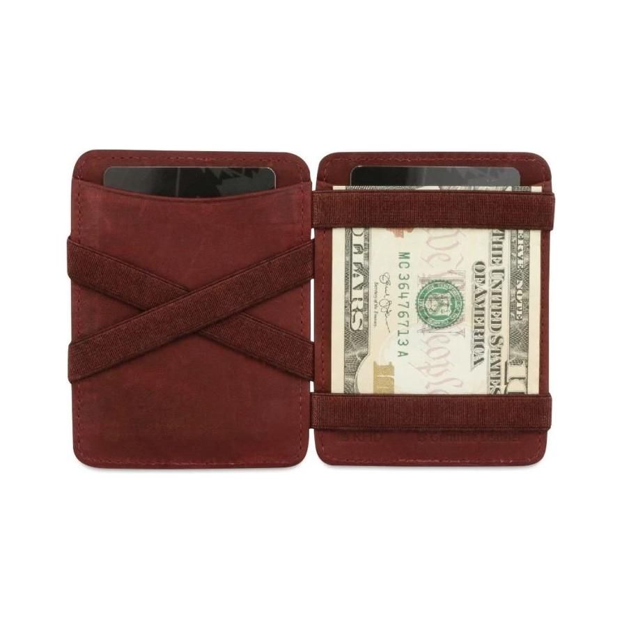 Magic Coin Wallet RFID - Hunterson - Burgundy - Accessories - Geldtaschen - Tech Wallet