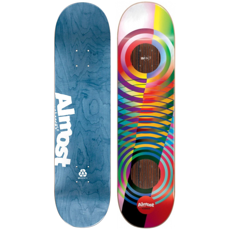 Skateboard deck Amrani Gradient Cuts 8,375 Impact