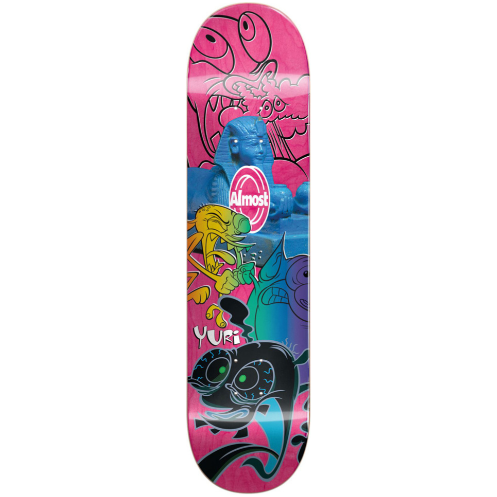 Skateboard deck Yuri Ren&amp;stimpy Mixed Up 8,375 R7