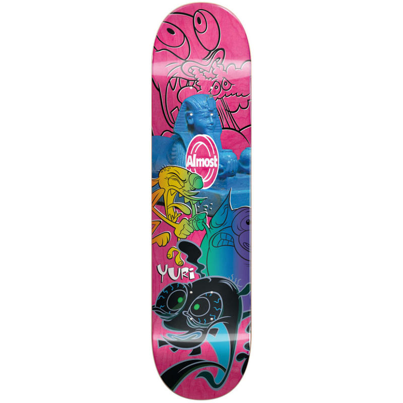 Skateboard deck Yuri Ren&amp;stimpy Mixed Up 8,375 R7