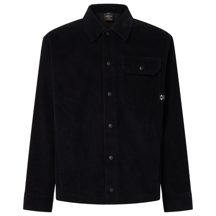 Oakley - Roam Commuter Corduroy Ls - Blackout - Langarmhemd