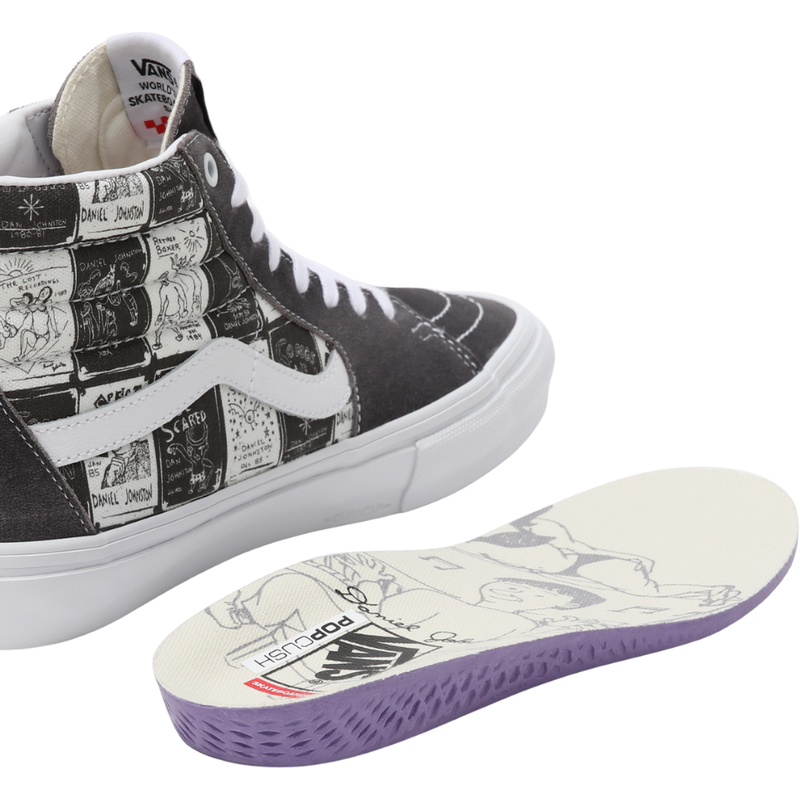 MN Skate SK8-Hi-Vans-Daniel Johnston-Skateschuh