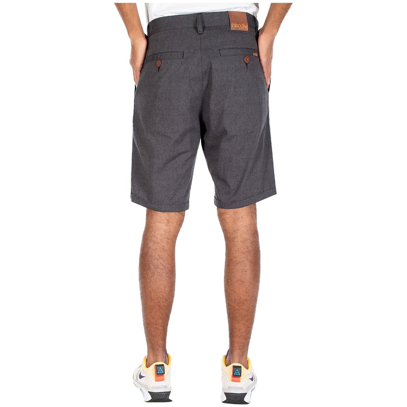 Golfer Chambray Short - Iriedaily - anthra mel. 