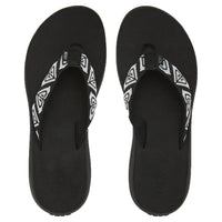 LIZZIE WEB - Roxy - Black/White - Flip Flops