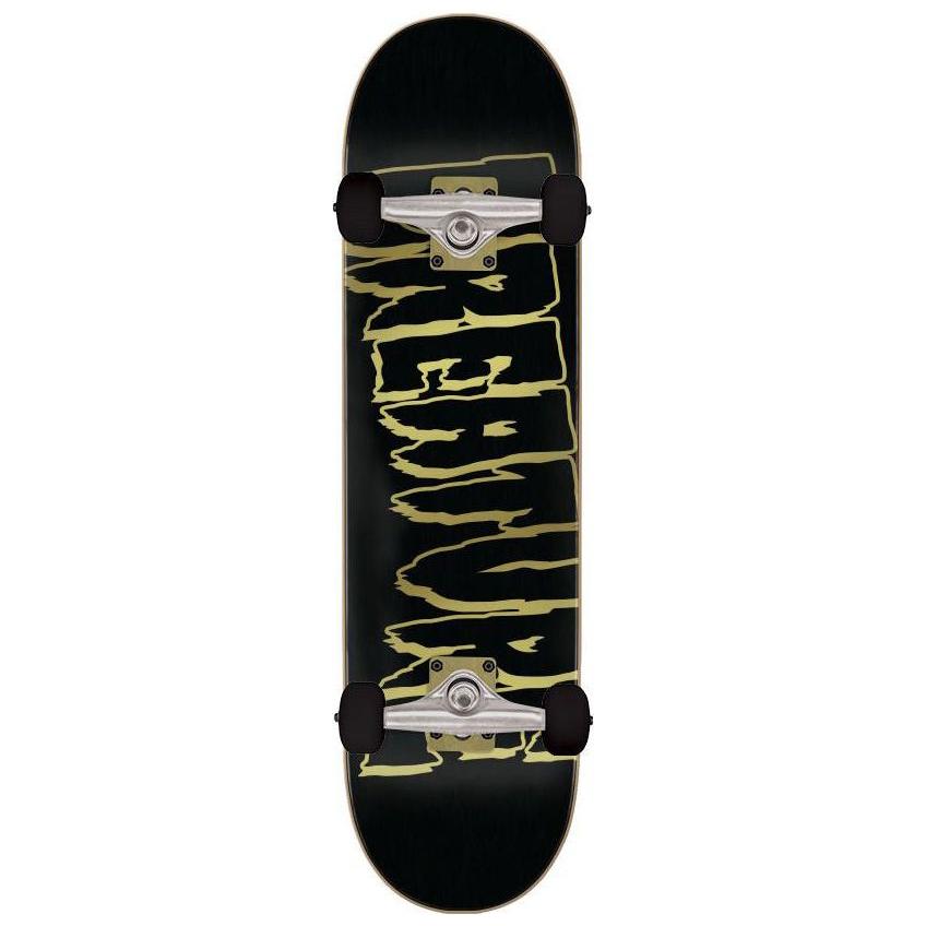 Creature - Logo Outline Large 8.25 - BLACK - Complete Skateboard