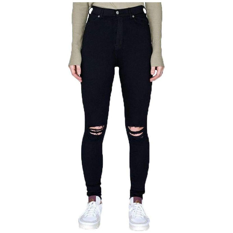 Moxy - Dr. Denim - Damen - Black Ripped Knees - Streetwear  -  Hosen und Jeans  -  Jeans  -  Skinny Fit