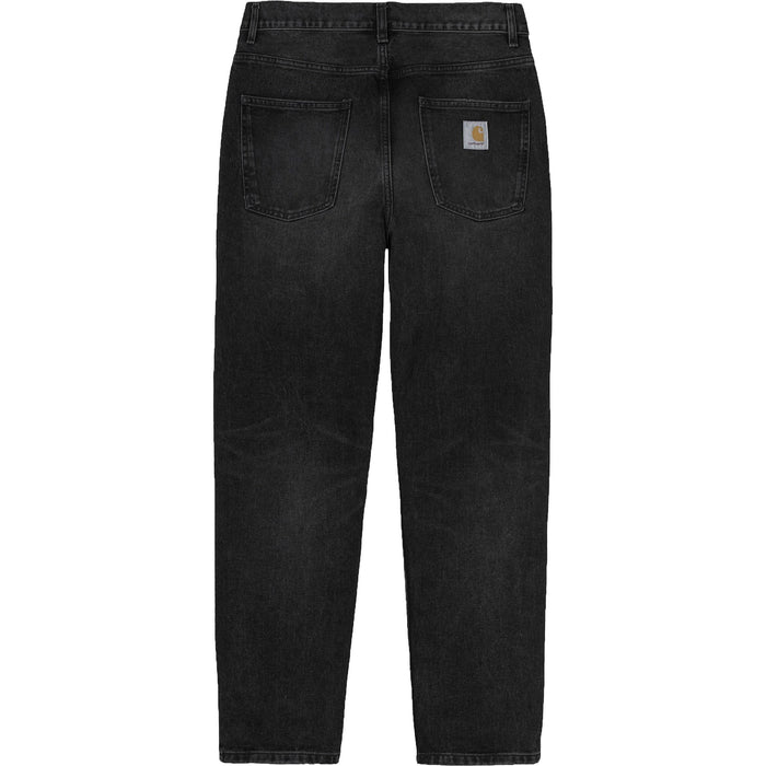 Newel Pant - Carhartt - Black-mid worn wash - Relaxed Fit 