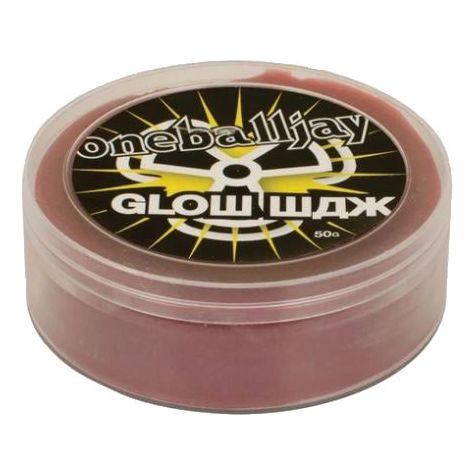 Viper Glow Wax,50g,glows in wet sno - One Ball Jay - RED - Wax