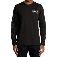 Ben Horton Sport LS - RVCA - 19-BLACK - T-Shirt Langarm