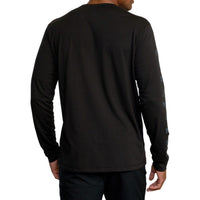 Ben Horton Sport LS - RVCA - 19-BLACK - T-Shirt Langarm